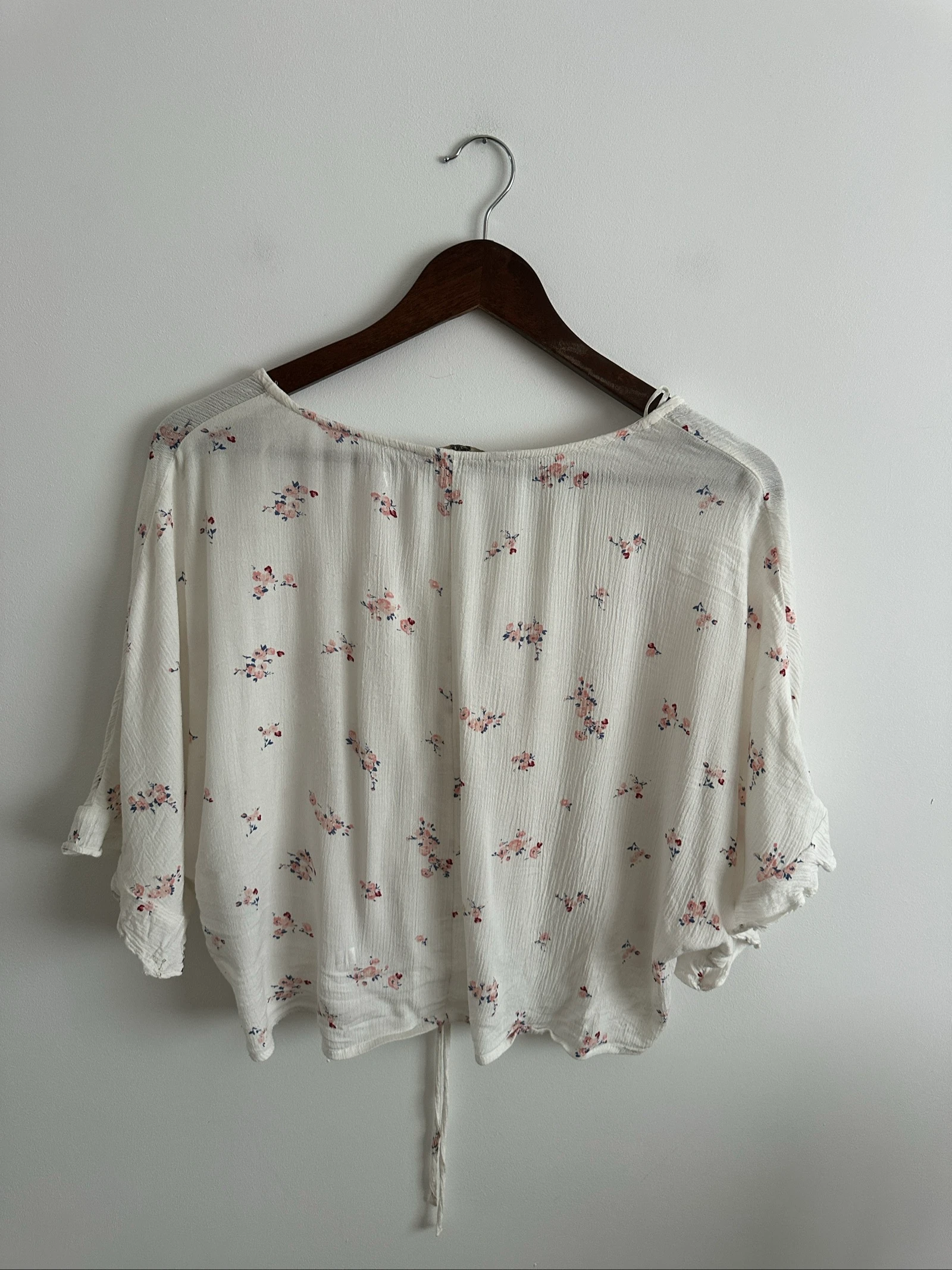 Bohemian floral blouse / Floral crop top Clockhouse (C&A) - Size S (36) – photo 4